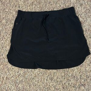 All in Motion Black Skort